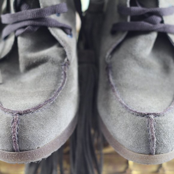 Ron White Suede Ankle Boots. 'Everyday Heels' - Picture 11 of 16